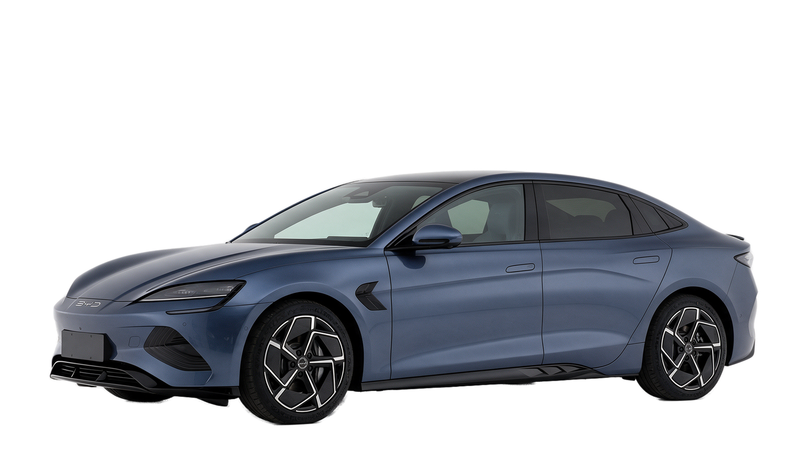 BYD Seal azul, berlina eléctrica para flota VTC